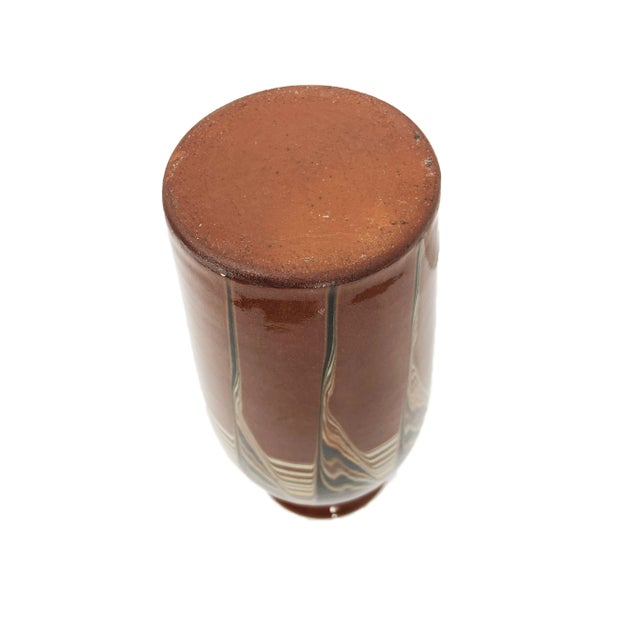 1990s 1990s Troyan Bulgarian Redware Pottery Vase For Sale - Image 5 of 7