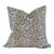 Cowtan & Tout Ocelot Azure Cut Velvet Pillow - Single For Sale