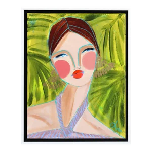 "Miss Priss Palms 2" Original Artwork by Lindsey McCord