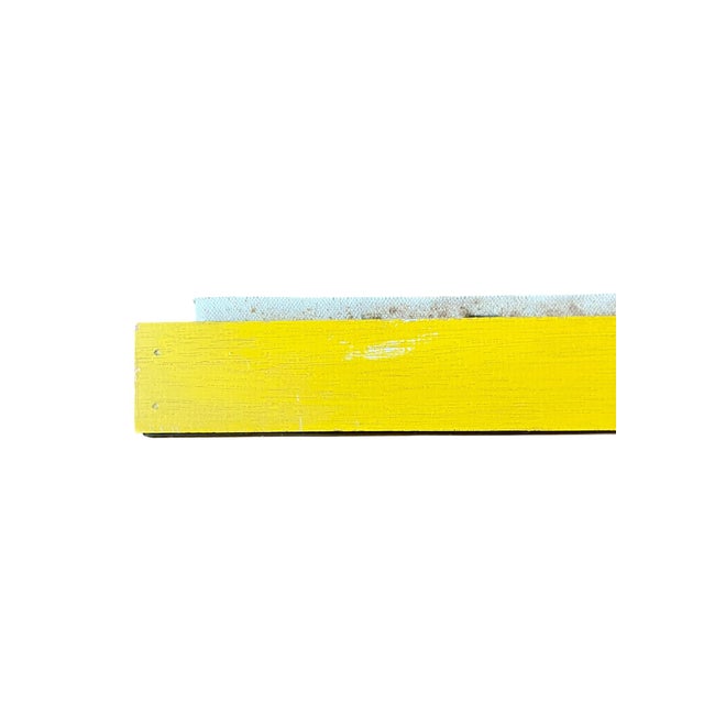 Vintage Mid Century Modern Abstract Cityscape Oil on Canvas For Sale - Image 11 of 15
