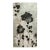 "Black Fleur 123" Black and White Original Abstract Collage on Handmade Paper For Sale