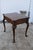 Vintage Harvest House Cherrywood Queen Anne Style Side Table W/Drawer For Sale - Image 4 of 12