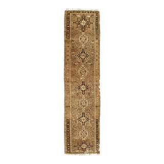 1920s Vintage Persian Heriz Runner For Sale
