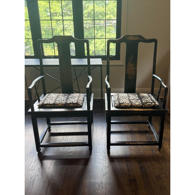 Pottery Barn Restoration Hardware Accent Chairs For Sale - Image 4 of 14