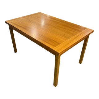 Late 20th Century Danish Modern Teak Gangso Dining Table For Sale