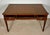 French Elegant Early 20th Century Writing Desk With Brass Details and Three Drawers For Sale - Image 3 of 14
