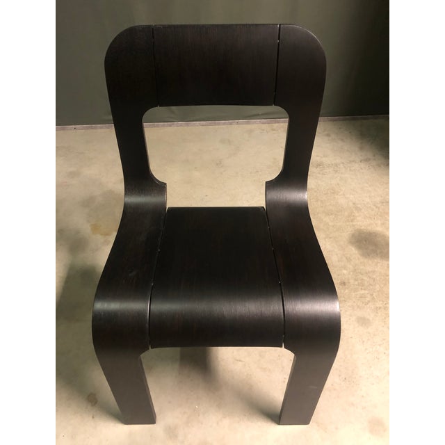 Black Vintage Side Chairs by Gigi Sabadin for Stilwood, 1970s, Set of 4 For Sale - Image 8 of 16