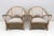 Mid-Century Modern Mid-Century Modern Italian Rattan and Wicker Two Armchairs and Sofa, 1979, Set of 3 For Sale - Image 3 of 18