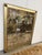 Design Plus Gallery presents a Late 20th Century Antiqued Tile Wall Mirror in Verre Églomisé Frame. Verre Églomisé is an...