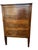 louis xvi inlaid walnut chest of drawers, early 19th century height: 93 cm width: 121 cm depth: 60 cm This piece has an...