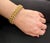 Late 20th Century Bocheron Two-Piece Necklace and Bangle Set in 18 Karat Yellow Gold 165 Grams For Sale - Image 12 of 18