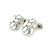 1990s Pair of John Hardy Estate Men Cufflinks Sterling Silver For Sale - Image 4 of 11