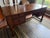 2000 - 2009 Antique Oak Partners-Style Library Desk, Turned Leg Base For Sale - Image 5 of 5