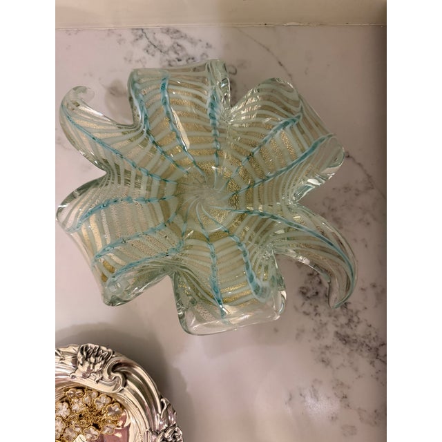 Mid Century Modern beautiful catch all! It will brighten up your every day to see such shimmering beauty equally stunning...