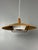 Large Mid-Century Teak and Sisal Cord Pendant from Temde Leuchten, 1960s For Sale - Image 4 of 18