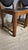 Vintage Wooden Dining Chairs with Black Leather Upholstery, 1940s, Set of 4 For Sale - Image 6 of 17