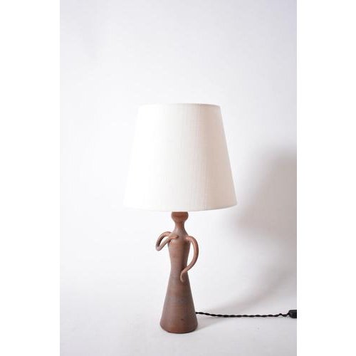 Anthropomorphic Ceramic Lamp, 1950s For Sale - Image 3 of 6