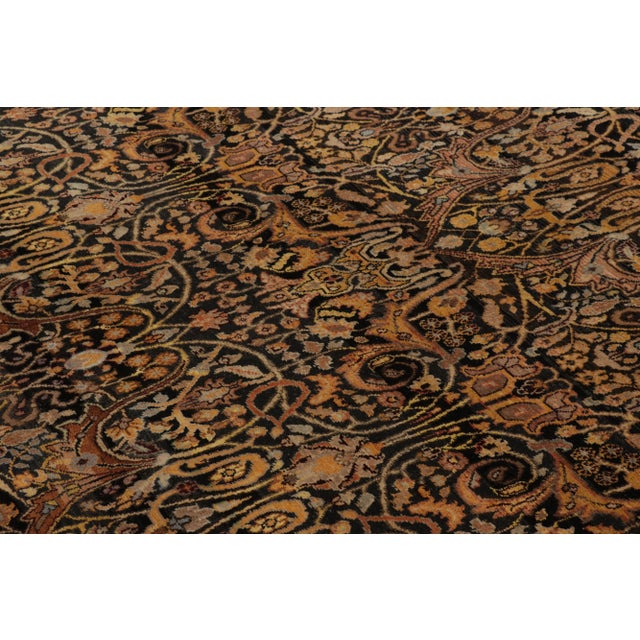 Rug & Kilim Rug & Kilim’s Modern Classics Rug in Polychromatic Paisley All-Over Pattern For Sale - Image 4 of 8