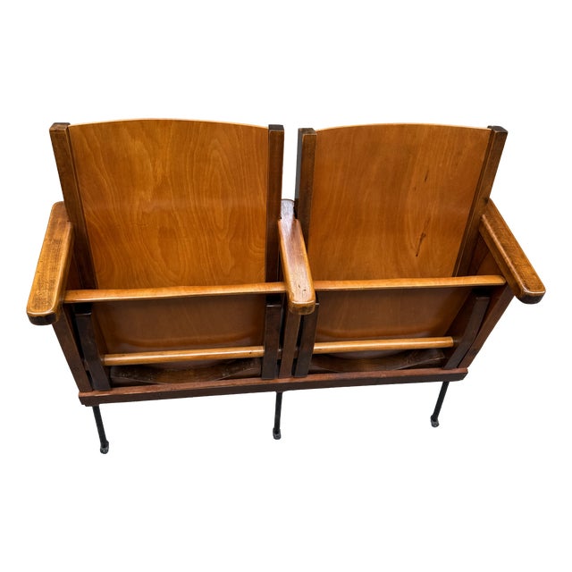 Vintage Cinema Chairs in Woos, 1950 For Sale