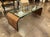 Sleek mid 20th century Italian modern walnut and glass coffee table. Creates a very stylish vibe that is sure to impress!!...