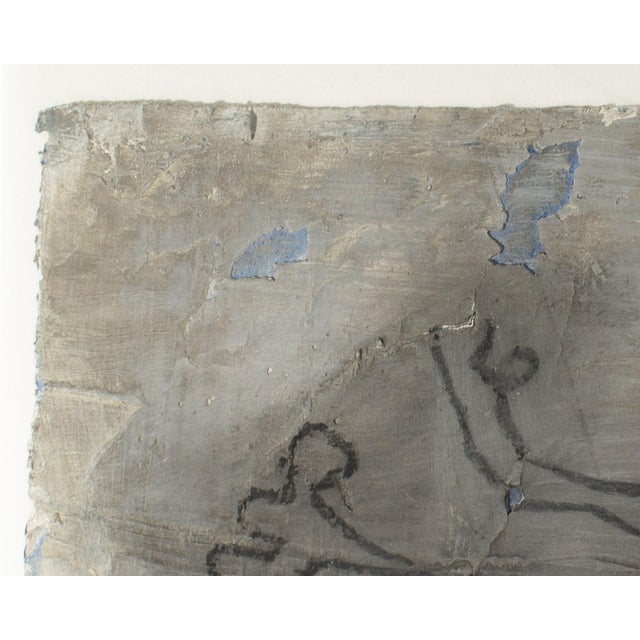 Paint 1990 “Structure Series #15” Mixed Media Painting by Susan Laufer For Sale - Image 7 of 9
