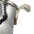 1940s Art Deco Chromed Aluminum Ice Bucket W/ Lucite Clear Feather Handles For Sale In Los Angeles - Image 6 of 11