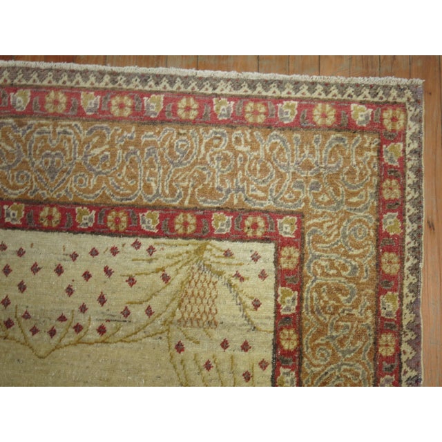 A highly inspiring directional Turkish sivas carpet woven for the Turkish government. Inscribed is the name of the regime...