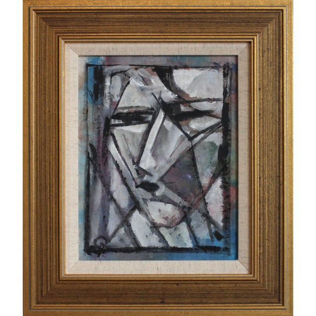 Florentine School Artist, Hidden Portraits XXI, 1990s, Acrylic on Canvas, Framed For Sale - Image 10 of 10