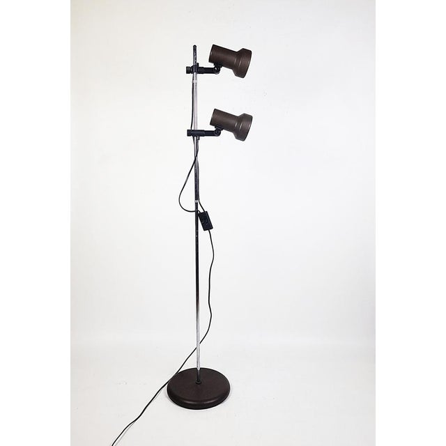 Vintage Floor Lamp in Metal, 1970s For Sale - Image 6 of 10