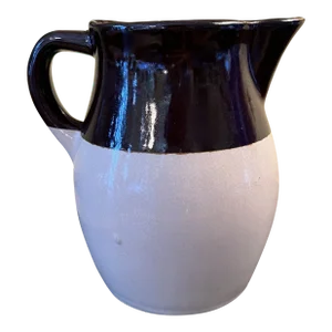 Roseville Pottery Brown & Tan Pitcher Vintage