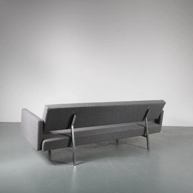 Gray Dutch Sofa by Martin Visser for t Spectrum, 1960s For Sale - Image 8 of 15