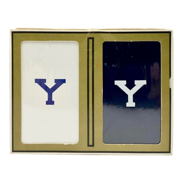 Yale University Double Deck Playing Cards For Sale