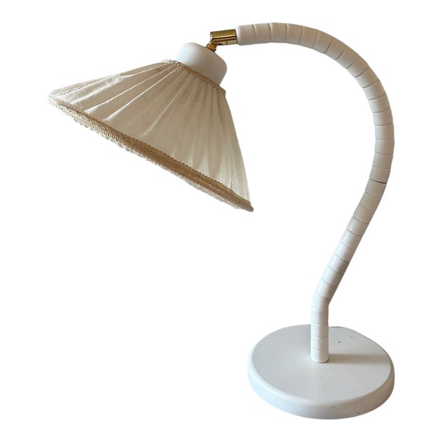 Vintage Swedish Modern Swan Neck Table Lamp by Markslojd For Sale