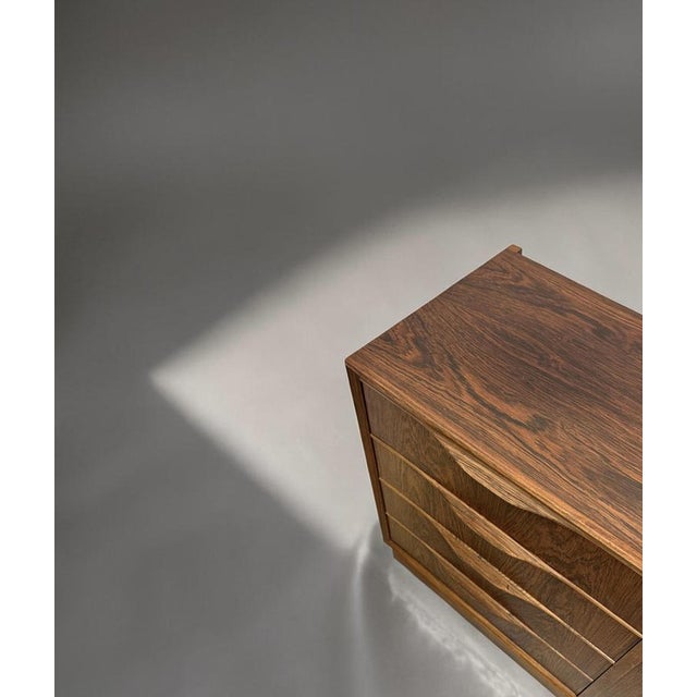 Low Danish Rosewood Sideboard from Erling Torvits, Denmark, 1960s For Sale - Image 12 of 18