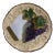 Vintage Trompe L’Oeil 3d Fruit / Cheese Grapes Plate For Sale