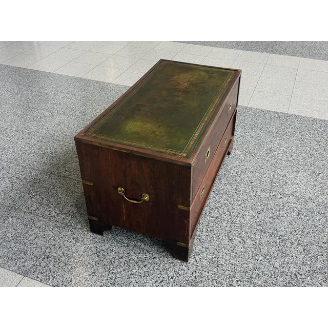 Early 20th Century Early 20th Century Campaign Chest of Drawers For Sale - Image 5 of 15