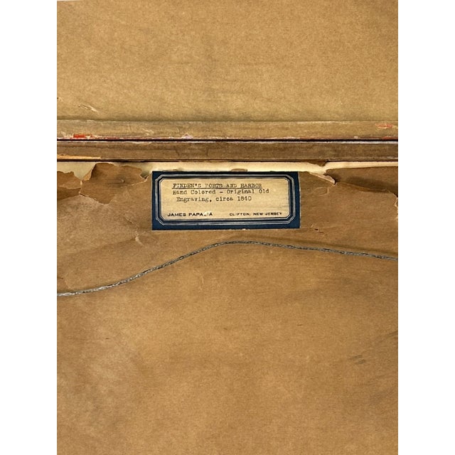 Antique Set of 2 Original Engravings by Various Artists For Sale - Image 12 of 12