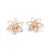 Opal, Diamond and Prasiolite Flower Earrings in 14ct Yellow Gold - Fei Liu, Pair For Sale - Image 4 of 5