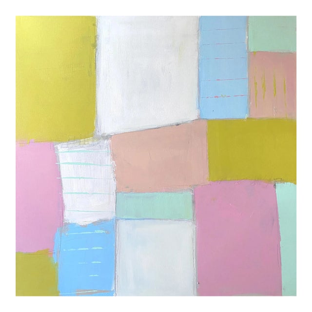 Sarah Trundle, Contemporary Abstract Painting, "'Tis a Gift to Be Simple" For Sale