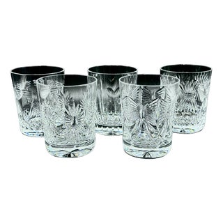 Large Whiskey Glasses, 2000, Set of 5 For Sale