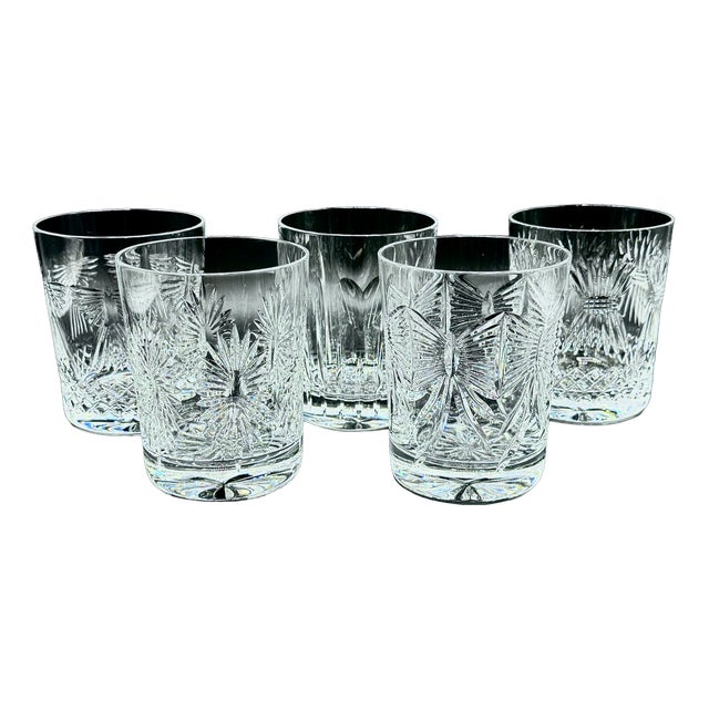 Large Whiskey Glasses, 2000, Set of 5 For Sale