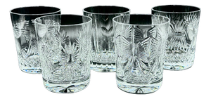 Large Whiskey Glasses, 2000, Set of 5