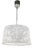 Collection Regina Di Ghiaccio Pendant Light in Metal and Crystal by Jago For Sale