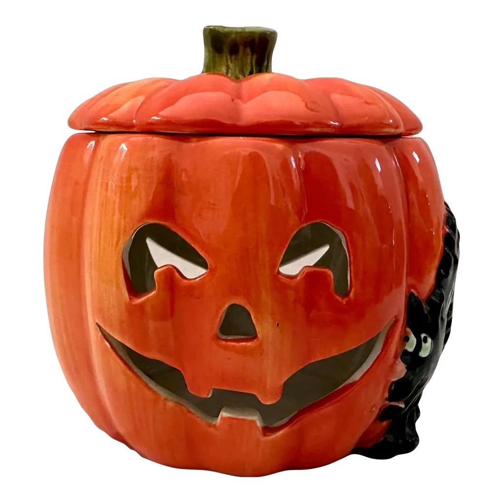 Fitz & Floyd JackOLantern Potpourri Simmer/Warmer StandA Set Chairish