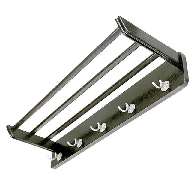 Metal Vintage Coat Rack and Mirror, 1960s, Set of 2 For Sale - Image 7 of 9