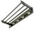 Metal Vintage Coat Rack and Mirror, 1960s, Set of 2 For Sale - Image 7 of 9