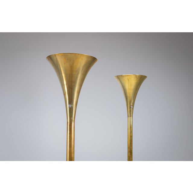 Brass Luminator Floor Lamp by Marcello Piacentini, 1950s For Sale - Image 6 of 12