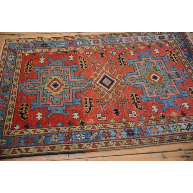 Textile Vintage Karaja Rug - 3' x 4'3" For Sale - Image 7 of 9
