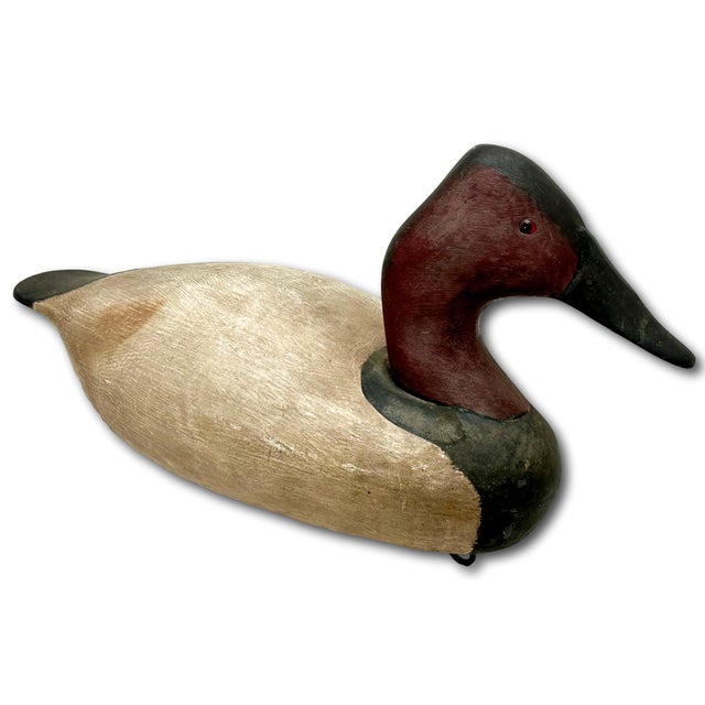 This Really is a Great Looking Vintage American Duck Hunters Working Decoy. Circa Mid 1900s. LARGE SIZE - Measures Overall...