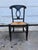 Pottery Barn Napoleon Black Painted Rush Seat Modern Dining Chairs- Set of 4 For Sale - Image 16 of 18